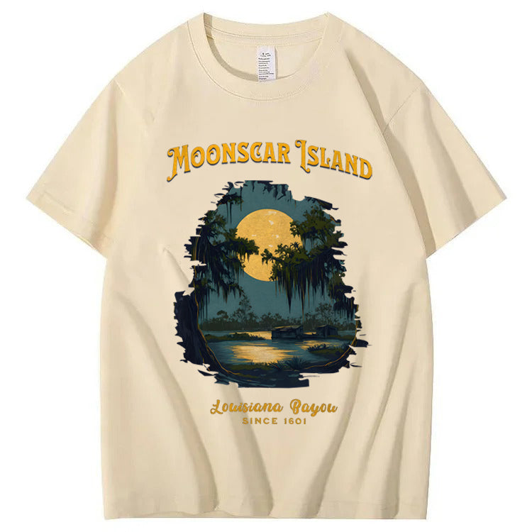 Moonscar Island 100% Cotton T-Shirt