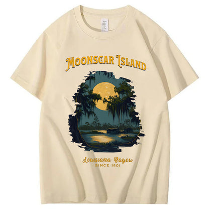 Moonscar Island 100% Cotton T-Shirt