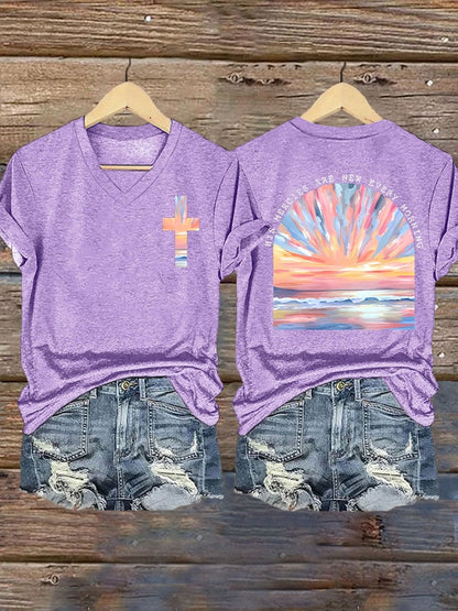 His Mercies  Are New Every Morning Print T-shirt