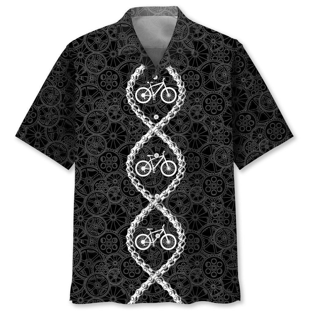 Mountain Bike DNA Hawaiian Shirt