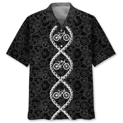 Mountain Bike DNA Hawaiian Shirt