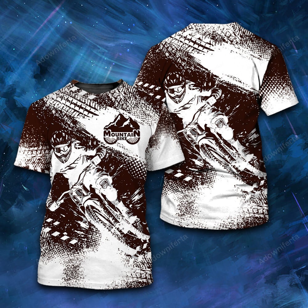Mountain Bike Dirt T-Shirt For Men & Women