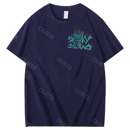 Spooky Island Halloween 100% Cotton T-Shirt