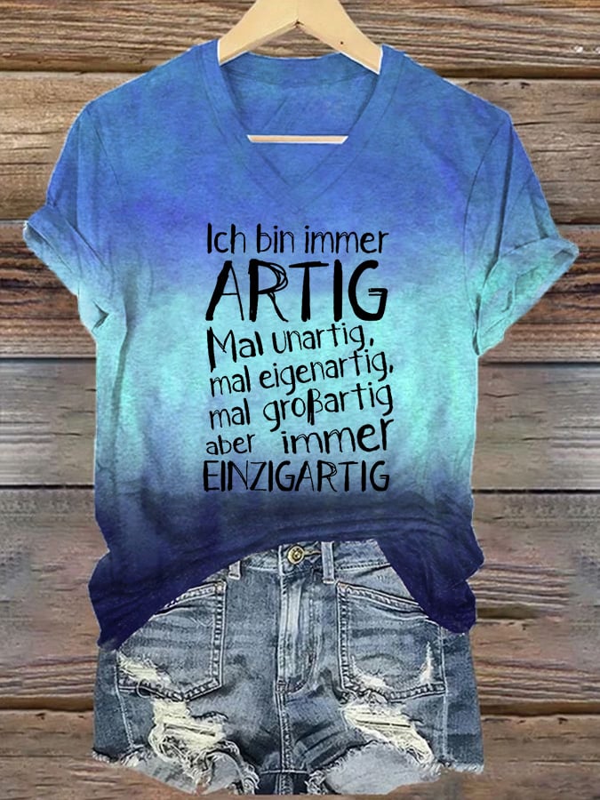 "Ich bin immer artig!" T-Shirt