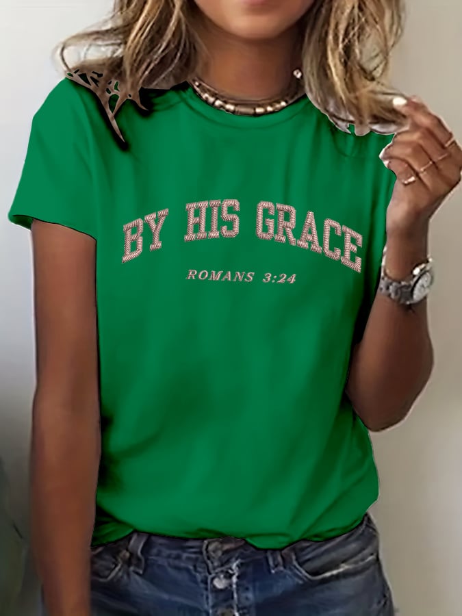 Women's By His Grace T-Shirt