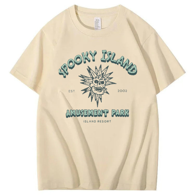 Spooky Island 100% Cotton T-Shirt