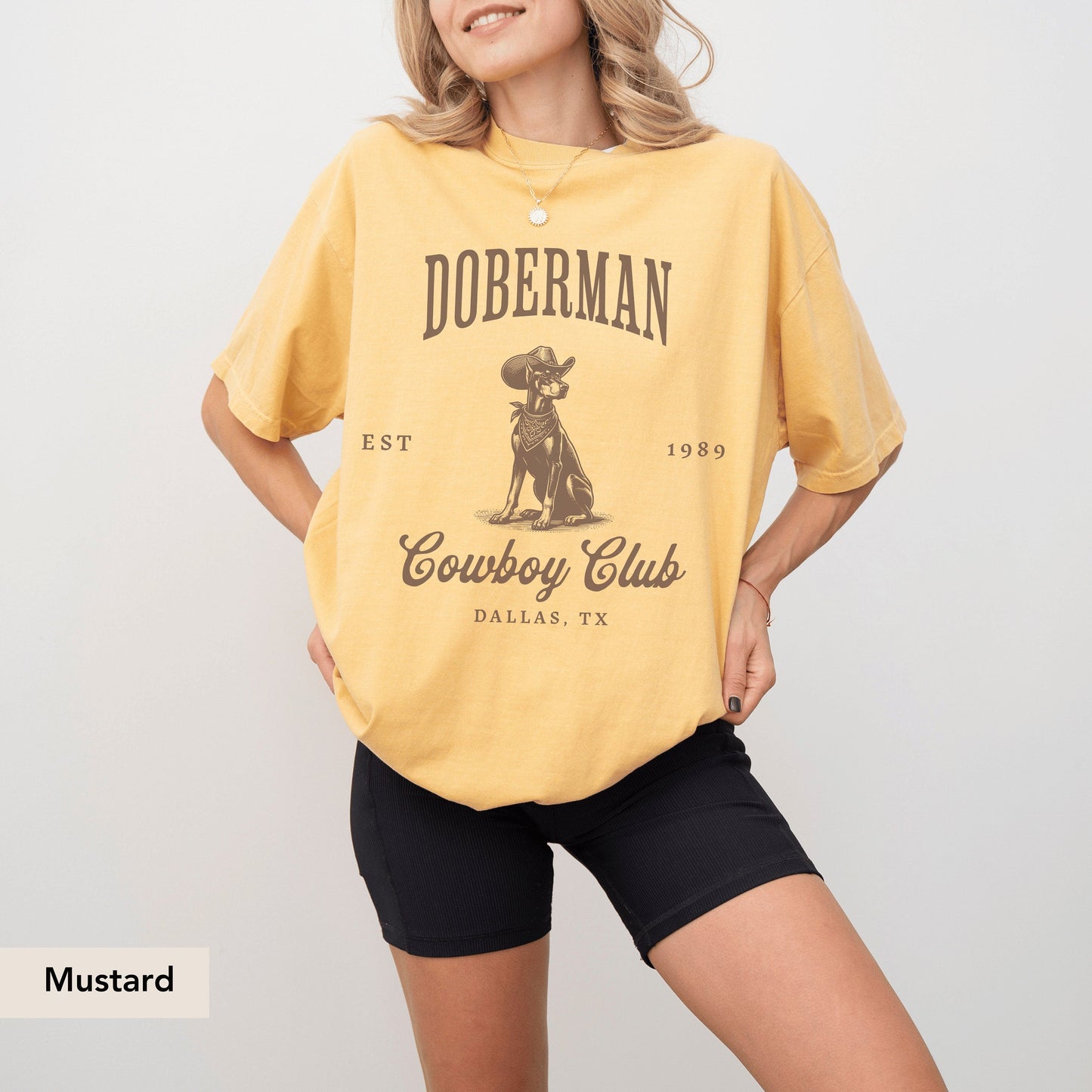 Doberman Cowboy Club Shirt