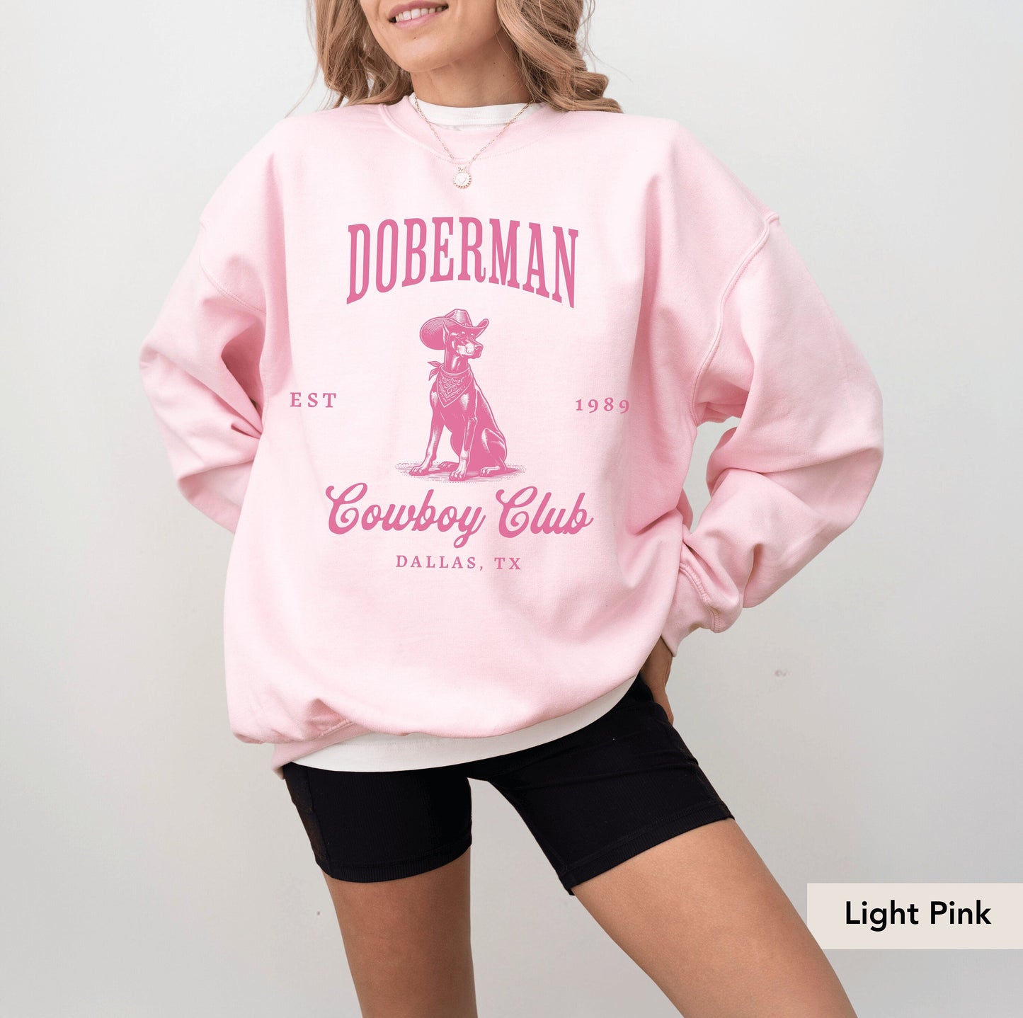 Doberman Cowboy Club Sweatshirt