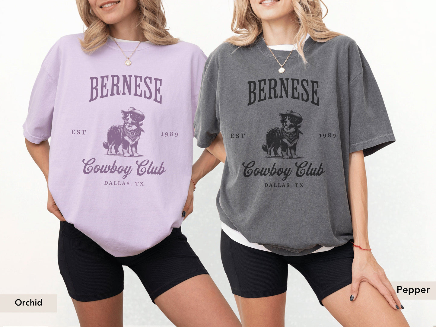 Bernese Mountain  Cowboy Club Shirt