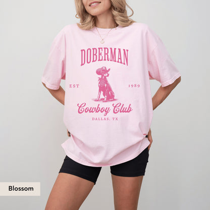 Doberman Cowboy Club Shirt