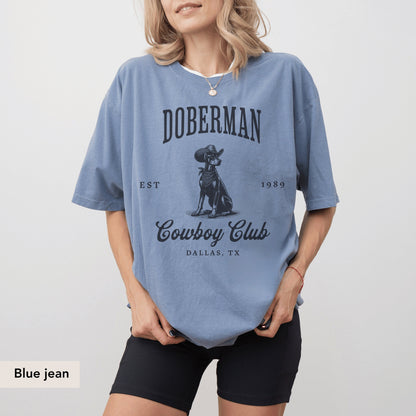 Doberman Cowboy Club Shirt