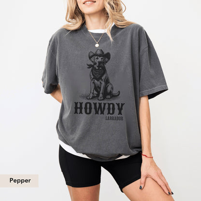Howdy Labrador Retriever shirt