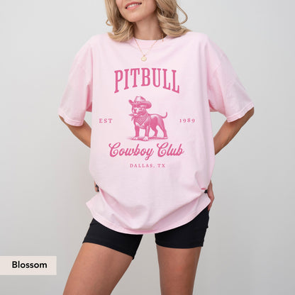 Pitbull Cowboy Club Shirt