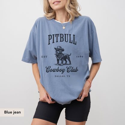 Pitbull Cowboy Club Shirt