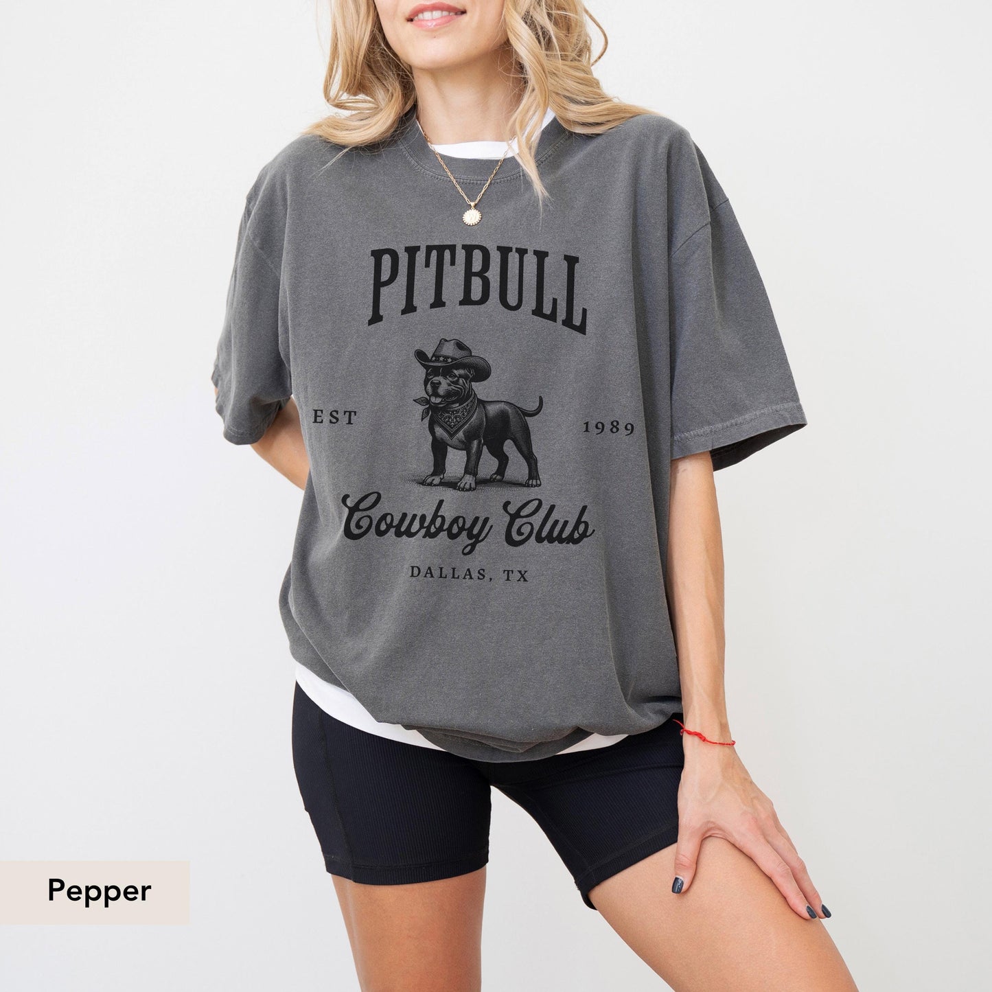 Pitbull Cowboy Club Shirt