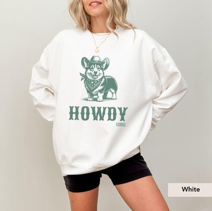 Corgi Howdy Sweatshirt