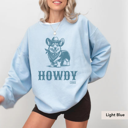 Corgi Howdy Sweatshirt