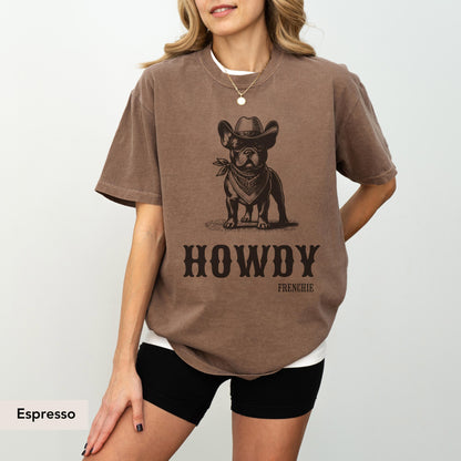 Howdy French Bulldog Shirt