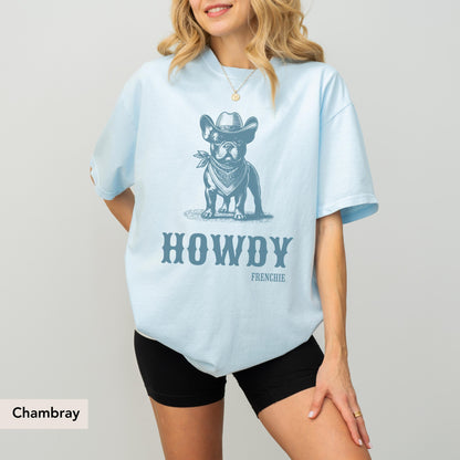 Howdy French Bulldog Shirt