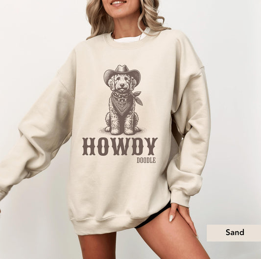 Howdy Goldendoodle Sweatshirt