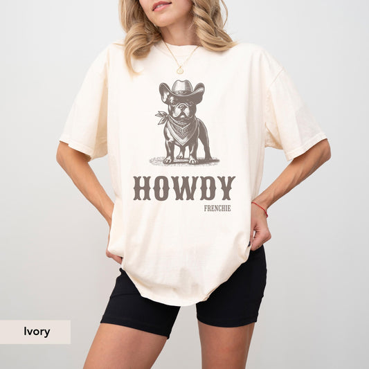 Howdy French Bulldog Shirt
